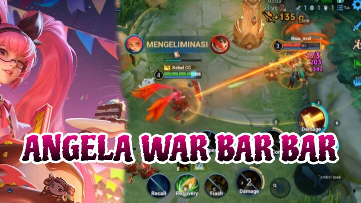 ANGELA WAR BAR BAR