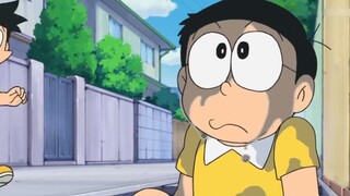 Doraemon: Nobita's rare victory! He uses his stance to exchange guns to play tricks on Fat Tiger and