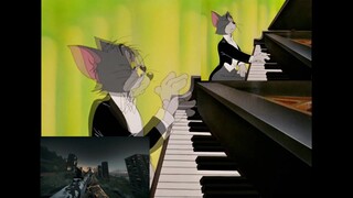 เจ้าแมวทอม กับการเล่นเปียโนเพลง YOU