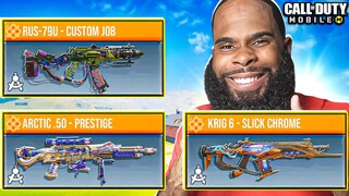 ALL SEASON 5 LEGENDARY GUNS IN COD MOBILE!