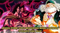 EPIC! DRAGON STORM! SERANGAN MONKEY D DRAGON YG DILAPISI HAKI RAJA HANCURKN ARMADA KIZARU! ONE PIECE