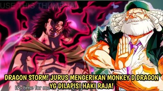 EPIC! DRAGON STORM! SERANGAN MONKEY D DRAGON YG DILAPISI HAKI RAJA HANCURKN ARMADA KIZARU! ONE PIECE