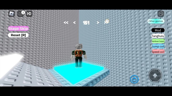 This game I not tower of hell it's tower of food #roblox