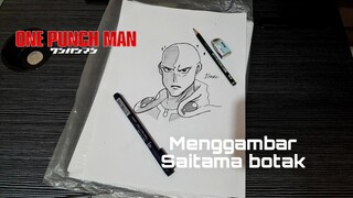 Menggambar Saitama botak bareng FloviEx