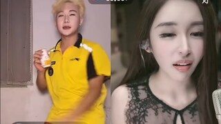 Wang Bian bertarung melawan pembawa acara wanita bertubuh besar sendirian. Ia dilarang dan tidak mem