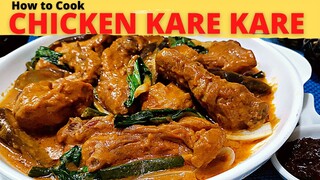 CHICKEN KARE KARE | Chicken in Peanut Sauce | Chicken KARE KARE  Recipe | EASY Kare Kareng Manok