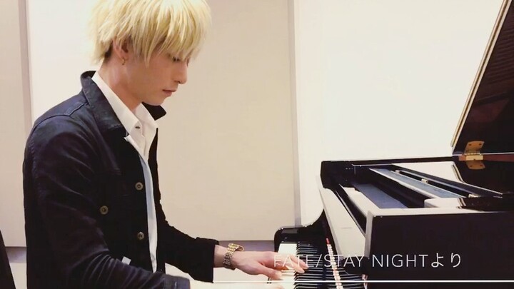 [cosplay performance] fate/stay night Fate Night Piano Fate Night Fate Series