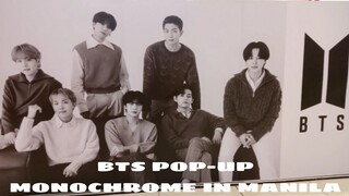 BTS Pop-Up Monochrome In Manila | BTS Merch | MOA | Mall Of Asia