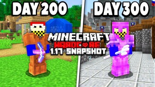 I survived 300 Days in 1.17 Minecraft Hardcore...