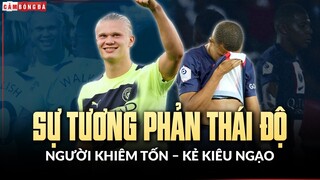 HAALAND – MBAPPE: Người khiêm tốn – Kẻ kiêu ngạo | Sự TƯƠNG PHẢN THÁI ĐỘ của sao GEN Z