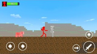 Stickman VS Monsters : Stickman Minecraft : Walkthrough 2