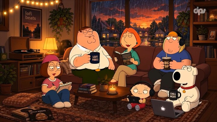 Family Guy Theme Song - Lofi Cover (Cozy Rainy Version) | Dionesia Musik