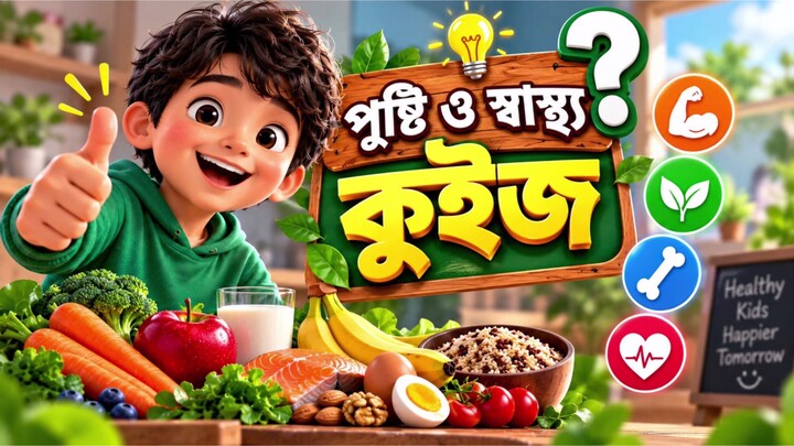 পুষ্টি ও স্বাস্থ্য কুইজ | 15টি MCQ – আপনি কতগুলো সঠিক উত্তর দিতে পারবেন?