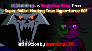 FNAF VR: Help Wanted Animation | Glitchtrap as Skeleton King