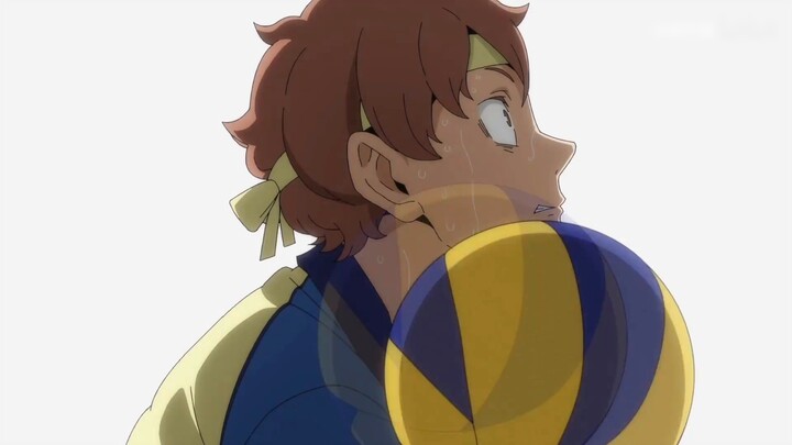 【Volleyball Boys】Cute Himekawa serving from the ceiling
