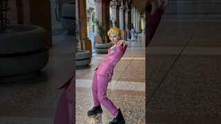 As Giorno in Italy (2)🇮🇹❤️ #anime #cosplay #giornogiovanna #jojo #jojosbizzareadventure