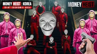 MONEY HEIST vs MONEY HEIST KOREAN 4.0 (BELLA CIAO REMIX) | All Action Story POV