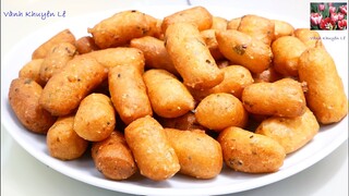 Cách làm BÁNH KHOAI CHIÊN GIÒN - Bánh Khoai Tây chiên giòn ngoài trong mềm thơm ngon by Vanh Khuyen