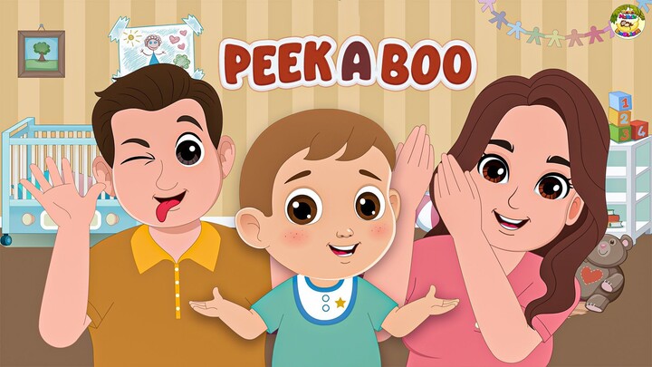 Peekaboo | Peek-a-boo Song for Kids | Songs for Kids | Mama Monkey English