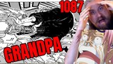 One Piece Chapter 1087 Reaction Garp vs Blackbeard Crew Garp DIES !? ワンピース1087リアクション ワンピ Review