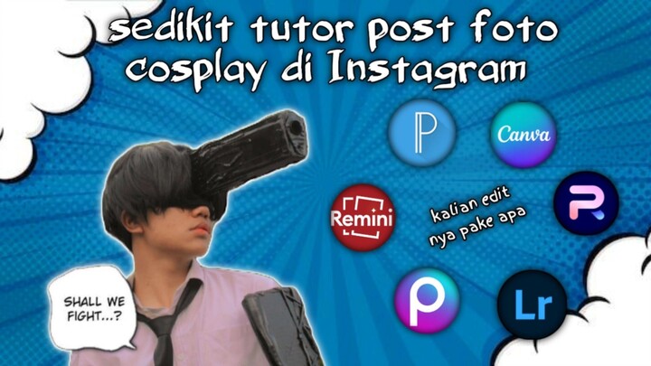 sedikit cara posting foto cosplay??