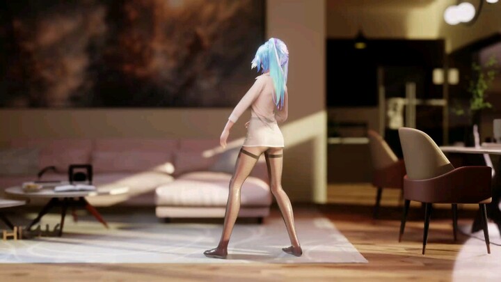 MMD Gimme x Gimme 黑丝Miku