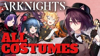 Arknights - All Skin Series (45 Costumes)【アークナイツ/明日方舟/명일방주】