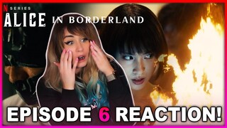 THE 10 OF HEARTS | Alice in Borderland Episode 6 REACTION!