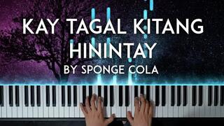 Kay Tagal Kitang Hinintay Sponge Cola piano cover with free sheet music
