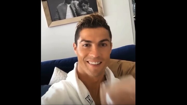 Ronaldo Drinking Chocolate Wine