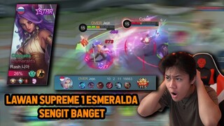 LAWAN SUPREME NO 1 MALAYSIA ESMERALDA ! KITA BANTAI MMR NYA - Mobile Legends