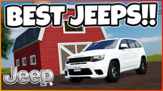 BEST JEEPS!! || Greenville ROBLOX