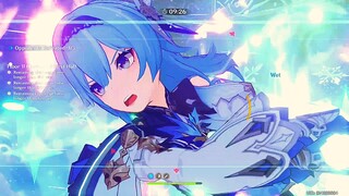 C0 Eula Showcase in New Spiral Abyss [F2P Weapon] - Genshin Impact v1.5