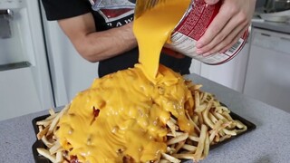 Food making- Cheese is high in calories but super delicious