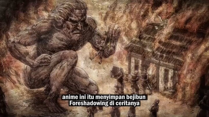 12 Foreshadowing Gila di Attack on Titan