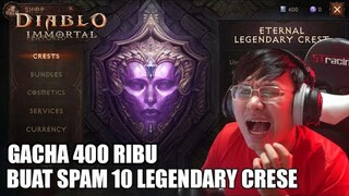 TES GACHA 400K ELDER RIFT ! DIABLO IMMORTAL ! DAPET GEM B5 GK YE !!