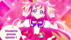 Wonderful precure episode 1 ( english sub )