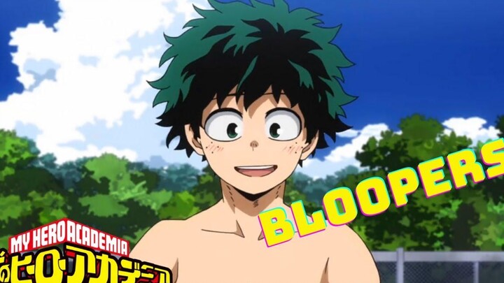 สนุกที่สุด My Hero Academia Bloopers 😅🤣