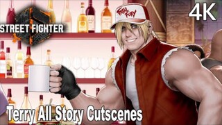 Street Fighter 6 All Terry - Story Cutscenes 4K