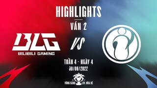BLG vs IG | Highlights - Game 2 | Tuần 4 Ngày 4 | LPL Mùa Hè 2022