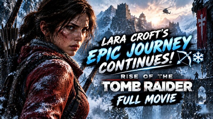Lara Croft's Epic Journey Continues! ๐นโ๏ธ | Rise of the Tomb Raider Full Movie