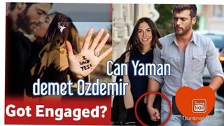 Can Yaman and demet Ozdemir Got Engaged now