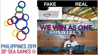 REACTION VIDEO ABOUT THE 30TH SEA GAMES #WEWINASONE #SEAGAMES2019