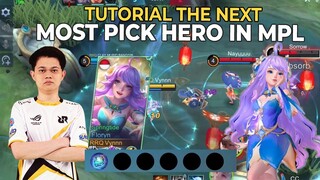 TUTORIAL HERO SUPPORT BARU YANG BAKAL JADI HERO MOST PICK DIPLAYOFF MPL S8! MLBB
