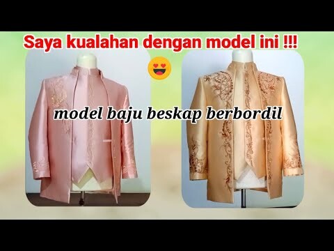 2 model baju laki-laki !!! Baju Beskap Berbordir