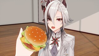 Servant Kitten, You Can Have a Cheeseburger