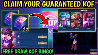 CLAIM MORE FREE KOF TOKENS! GET GUARANTEED KOF SKIN | KOF EVENT 2022 - MLBB