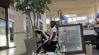 INAPPROPRIATE MOANING GETTING A MASSAGE PRANK IN THE MALL 😂😂