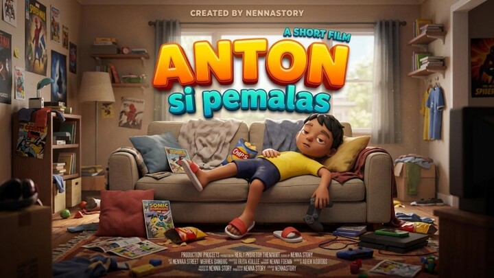 Anton anak pemalas