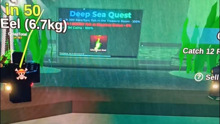 Day 99999 di Sisyphus Statue Fish It! #Roblox